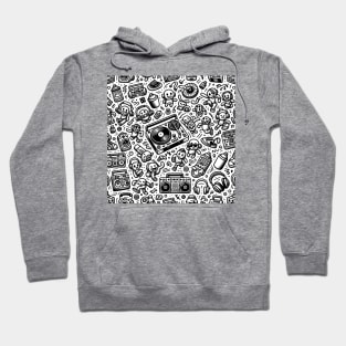 Pattern funny hiphop element Hoodie